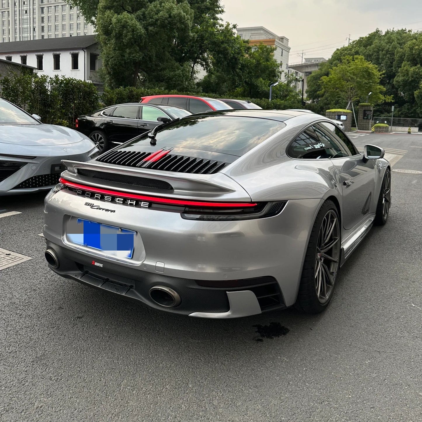 Gloss Metallic GT Silver Car Wrap