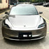 Gloss Metallic Liquid Chrome Gray Car Wrap