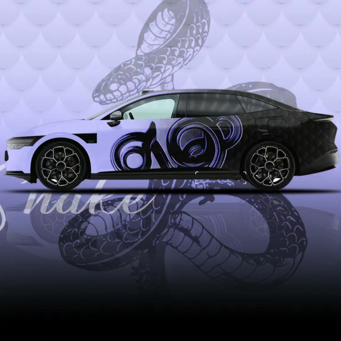 Custom Print Vinyl Wrap