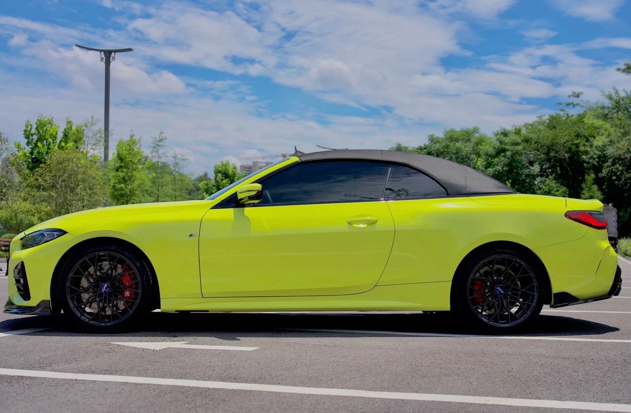 Super Gloss St. Paul Yellow Car Wrap Color