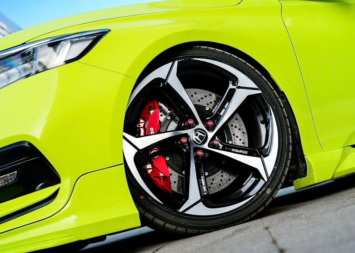 Gloss Chartreuse Yellow Vinyl Wrap Auto