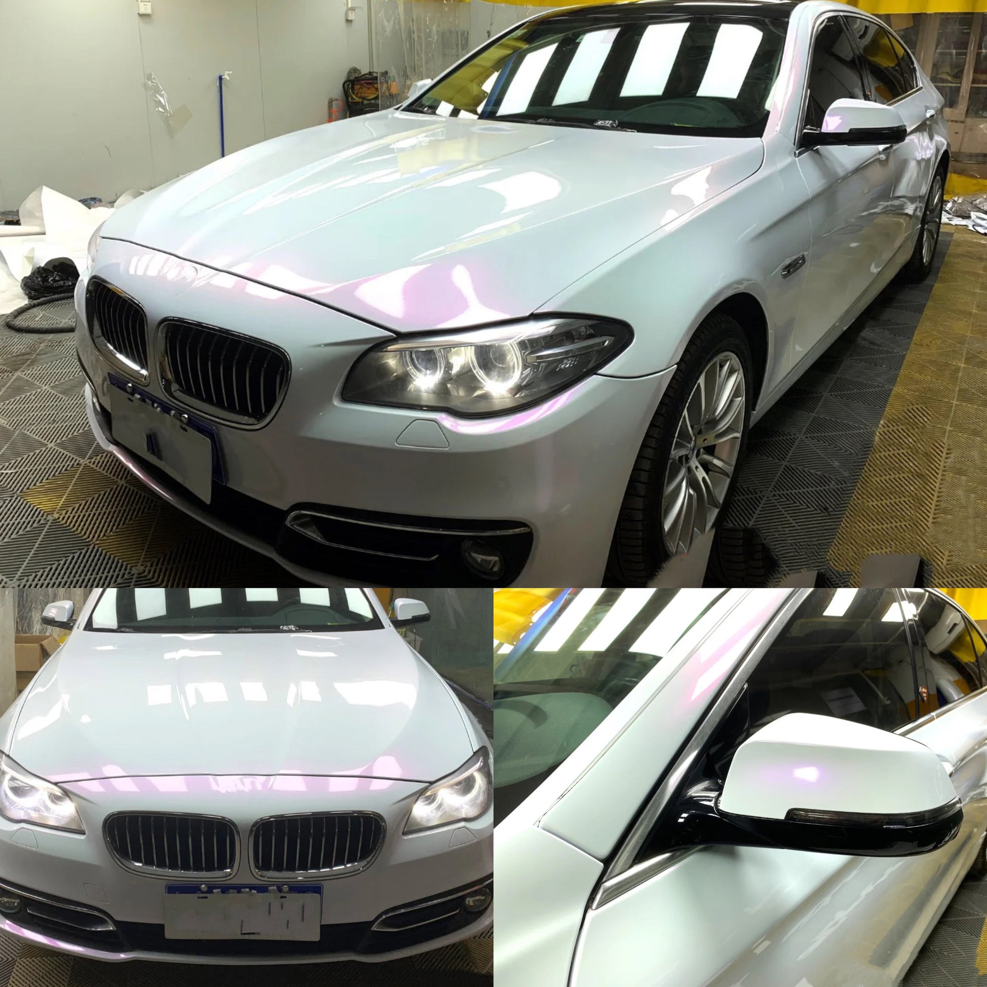 Pearl Metallic Red Vinyl Car Wrap Film