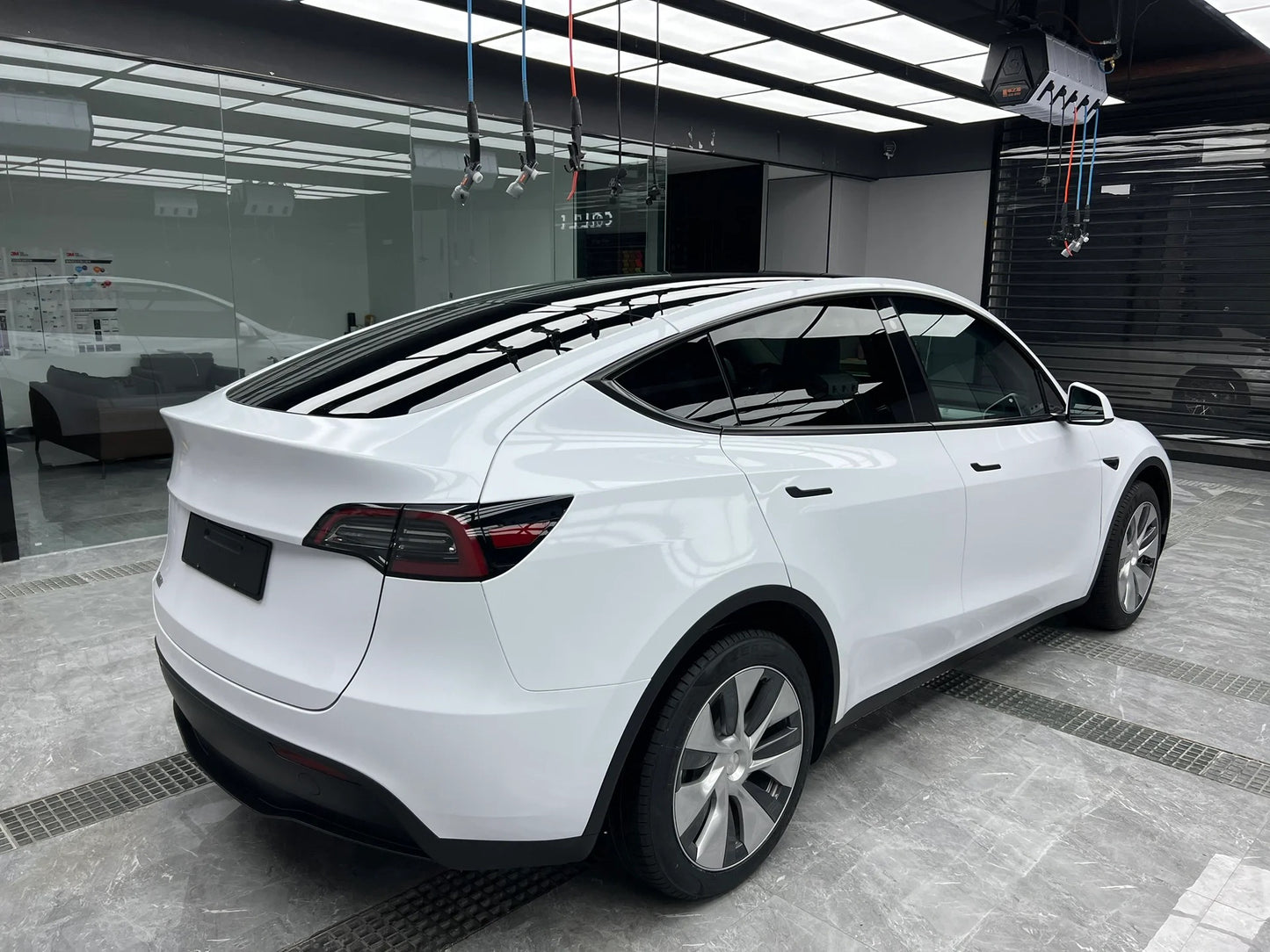 Carlori Pearl White Vinyl Wrap without bubbles, suitable for whole vehicle  wrapping