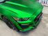 Satin Chrome Metal Green Vinyl Wrap