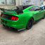 Satin Chrome Metal Green Vinyl Wrap