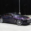 Infiniti Q60 Gloss Metallic Glitter Black Purple