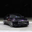 Infiniti Q60 Gloss Metallic Glitter Black Purple Wrap