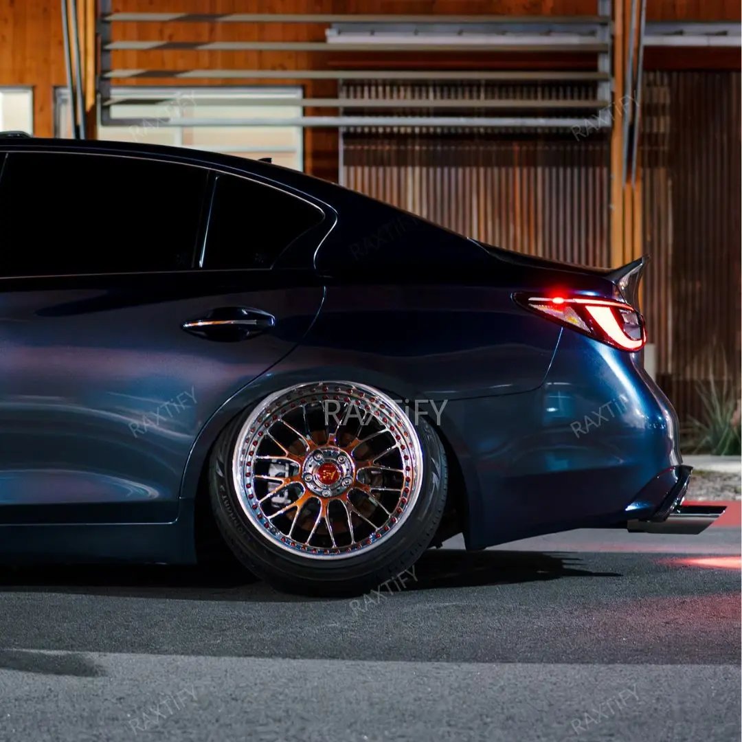 Infiniti Gloss Metallic Midnight Emerald Green Vinyl Wrap