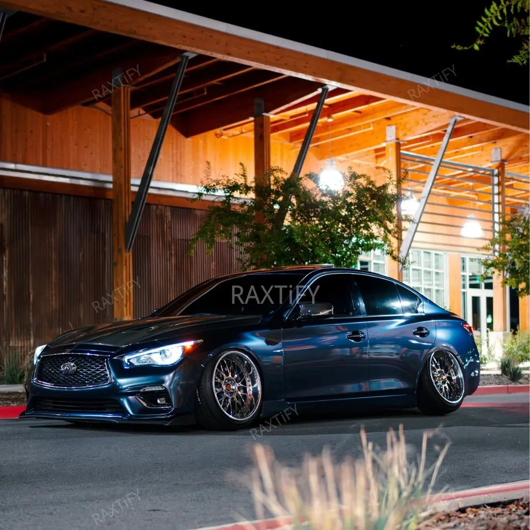 Infiniti Gloss Metallic Midnight Emerald Green Vinyl Wrap