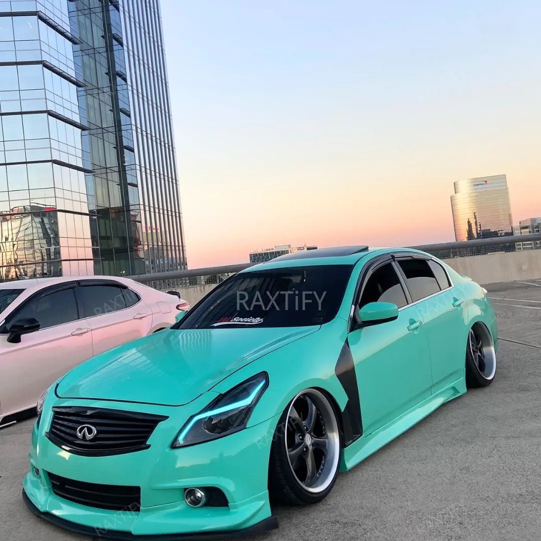 Super Gloss Mint Green Car Wrap raxtify