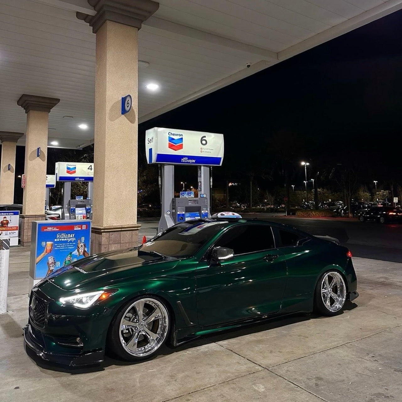 Gloss Metallic Agate Green Car Wrap