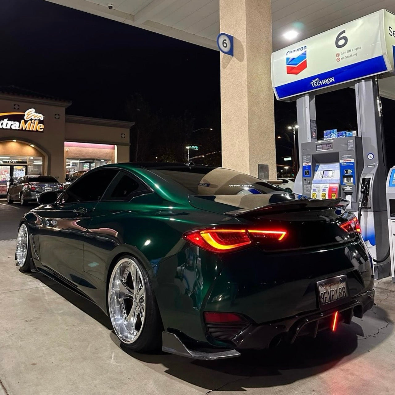Gloss Metallic Agate Green Car Wrap