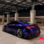 Infiniti wrapped in Gloss Metallic Deep Blue Vinyl Wrap