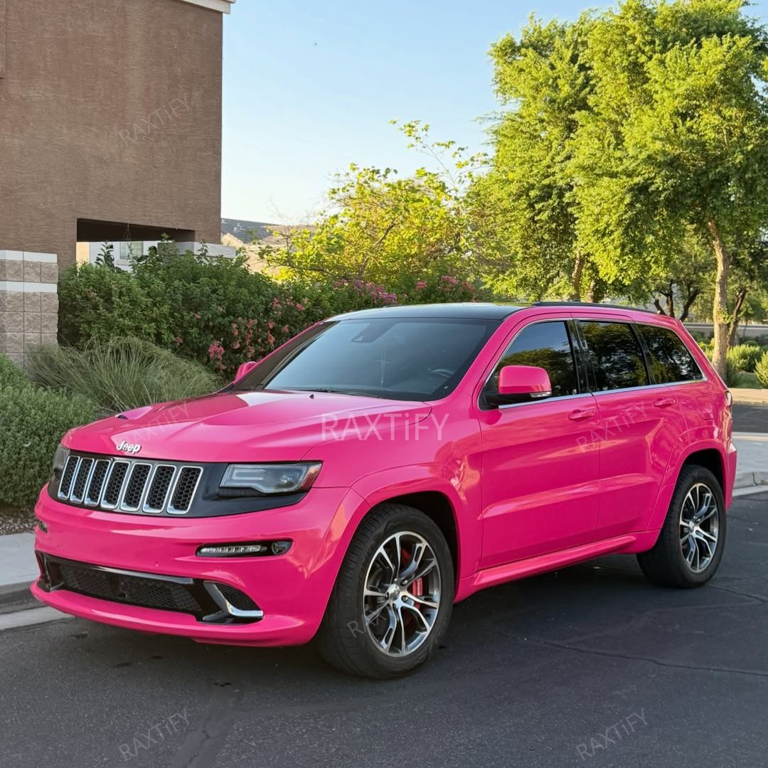 Gloss Purple Pizzazz Vinyl Wrap jeep wrap