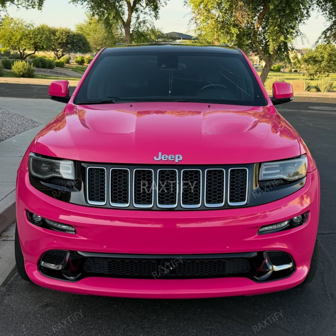 Gloss Purple Pizzazz Vinyl Wrap front look