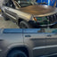 Satin Chrome Coffee Brown Car Wrap Jeep 
