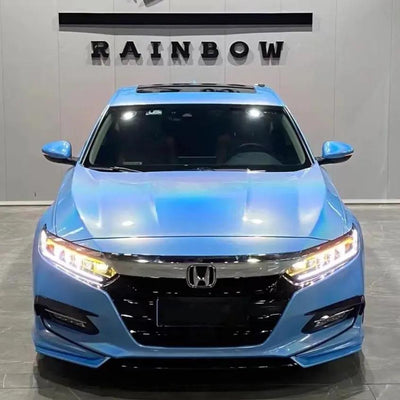 Laser Gloss Blue Vinyl Wrap