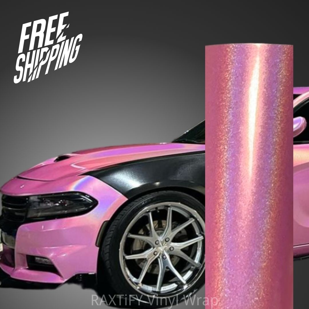 Laser Gloss Pink Vinyl