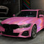 Laser Gloss Pink Vinyl Wrap