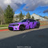Dodge Charger in Laser Gloss Purple Vinyl Wrap by RAXTiFY 