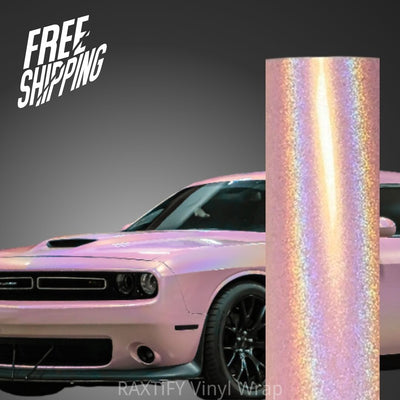 Laser Gloss Rouge Pink Vinyl Wrap