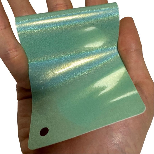 Laser Gloss Tiffany Vinyl Wrap swatch book