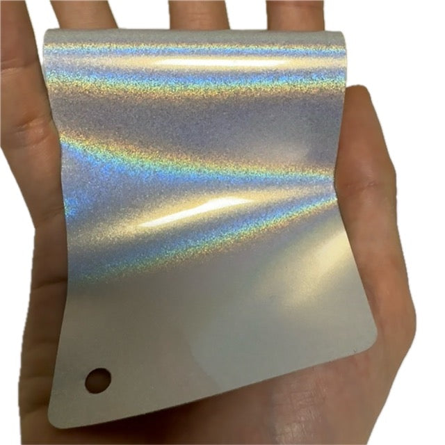 Laser Gloss White Vinyl Wrap swatch book