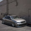 Lexus Gloss Metallic Liquid Silver Car Wrap front look