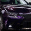 Lexus wrapped in Color Shift Glitter Black Purple Vinyl Wrap detail