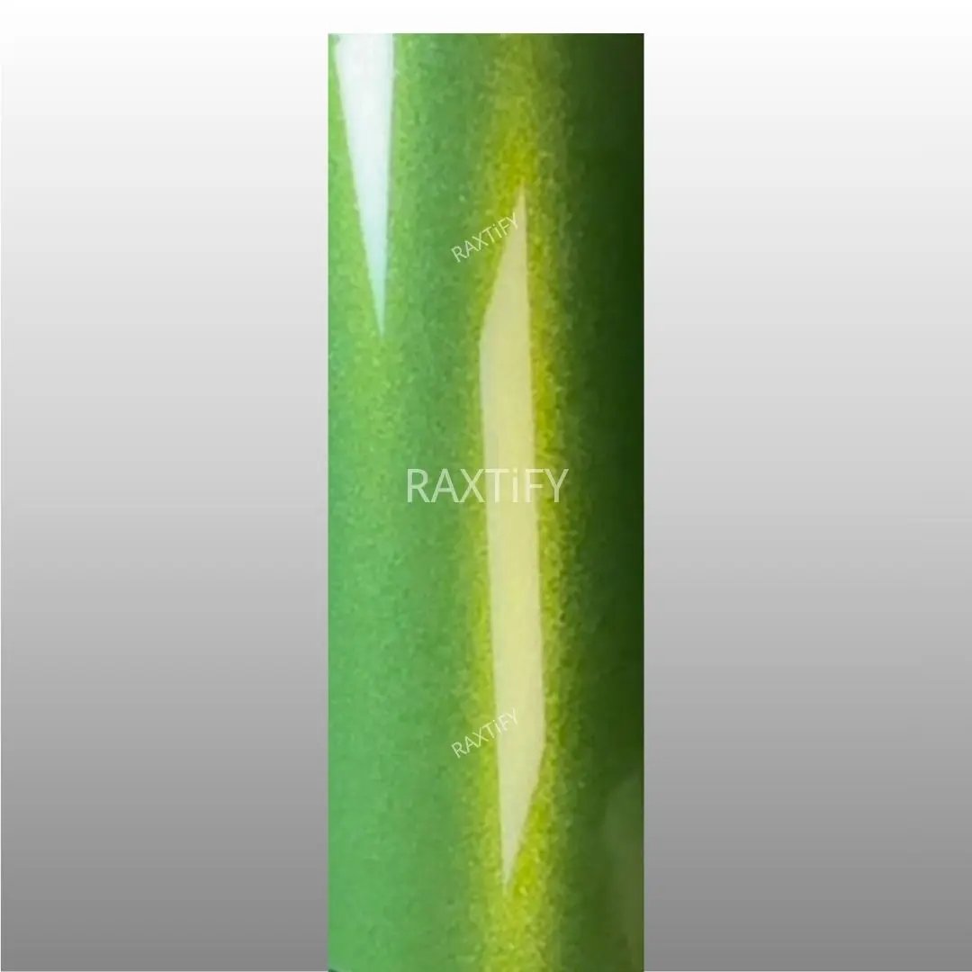 Ultra Gloss Metallic Mamba Green Paint Protection Film
