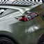 Matte Silk Army Green Vinyl Wrap Close-up