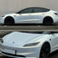 Matte Silk White Gold Car Wrap Full look