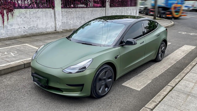 Matte Army Green Vinyl 