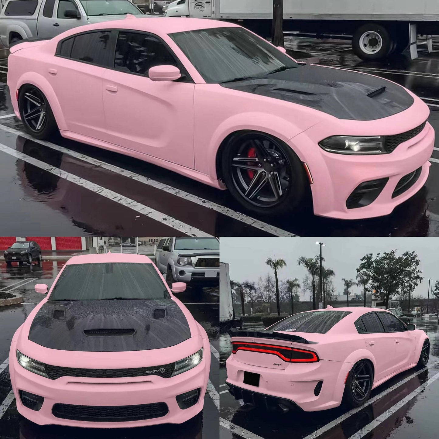 Matte Baby Pink Vinyl Wrap