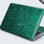 Matte Black Green Forged Carbon Vinyl Wrap