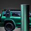 Matte Chrome Venom Green Car Wrap