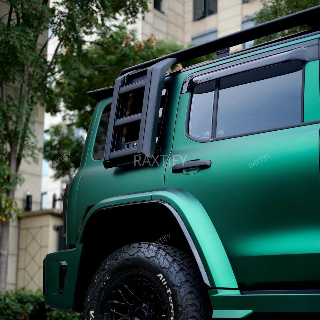 Matte Chrome Venom Green Car Wrap