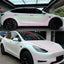 Matte Glitter Aurora Green  Vinyl Wrap on tesla model y