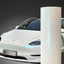 Matte Glitter White Blue Vinyl Wrap
