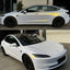 Matte Glitter White Gold Vinyl Wrap tesla