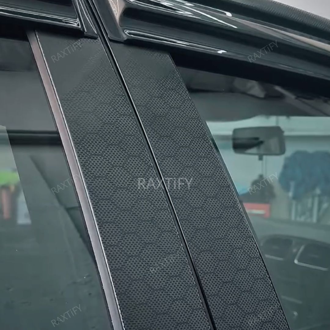 Matte Honeycomb Carbon Fiber Black Vinyl Wrap pattern
