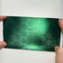 Matte Honeycomb Carbon Fiber Dark Green Vinyl Wrap