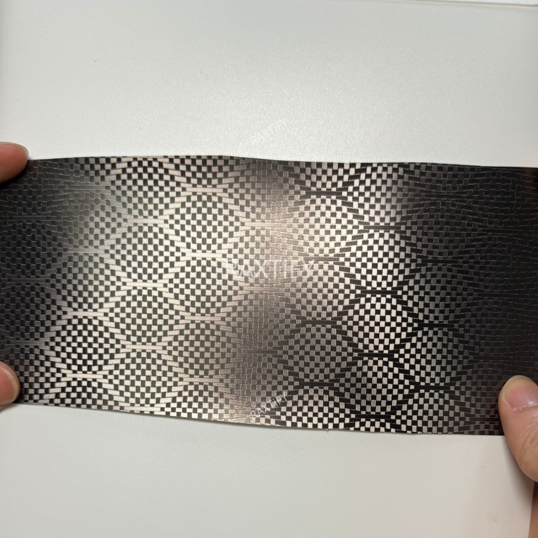 Matte Honeycomb Carbon Fiber Gray Vinyl Wrap