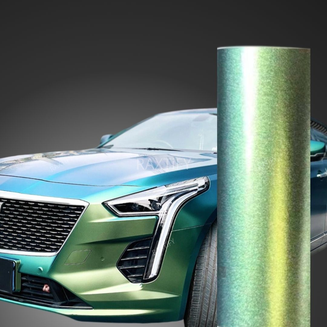Matte Metallic Spring Green Vinyl Wrap