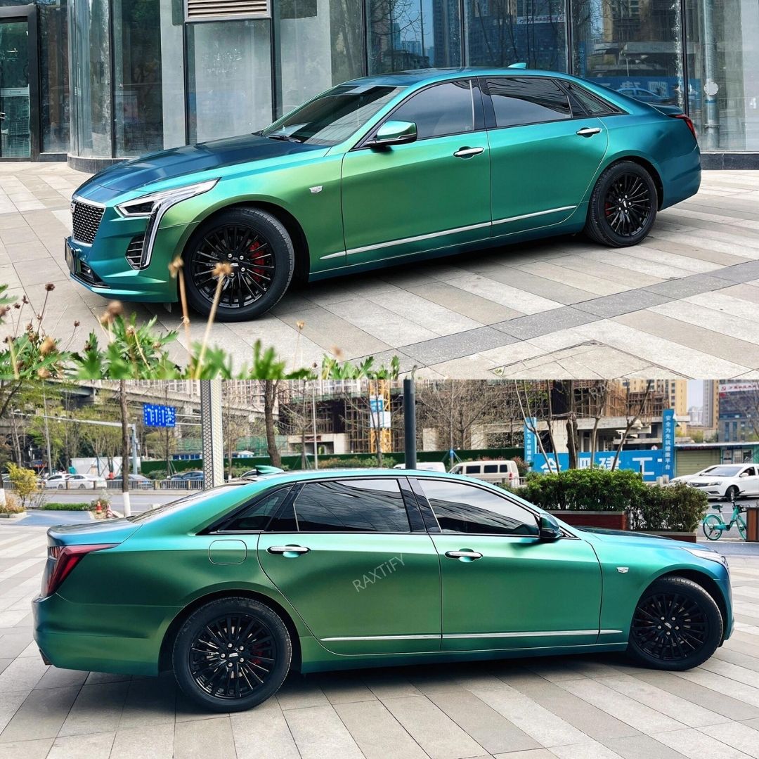 Matte Metallic Spring Green Vinyl Wrap