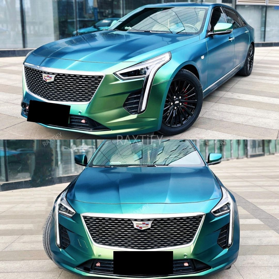 Matte Metallic Spring Green Vinyl Wrap