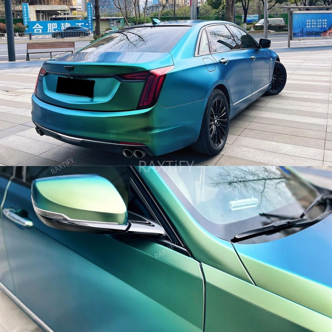 Matte Metallic Spring Green Vinyl Wrap