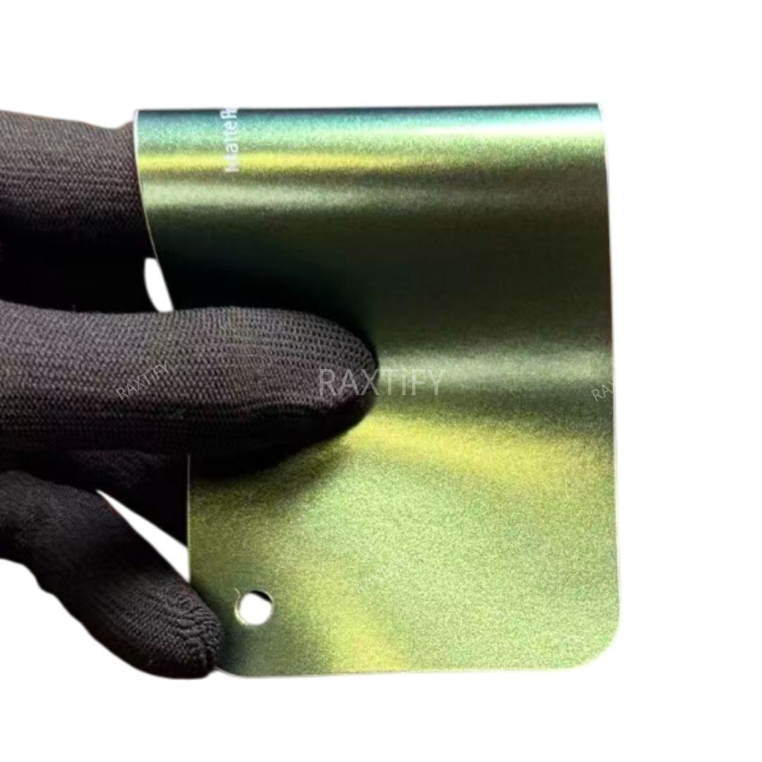 Matte Metallic Spring Green Vinyl Wrap