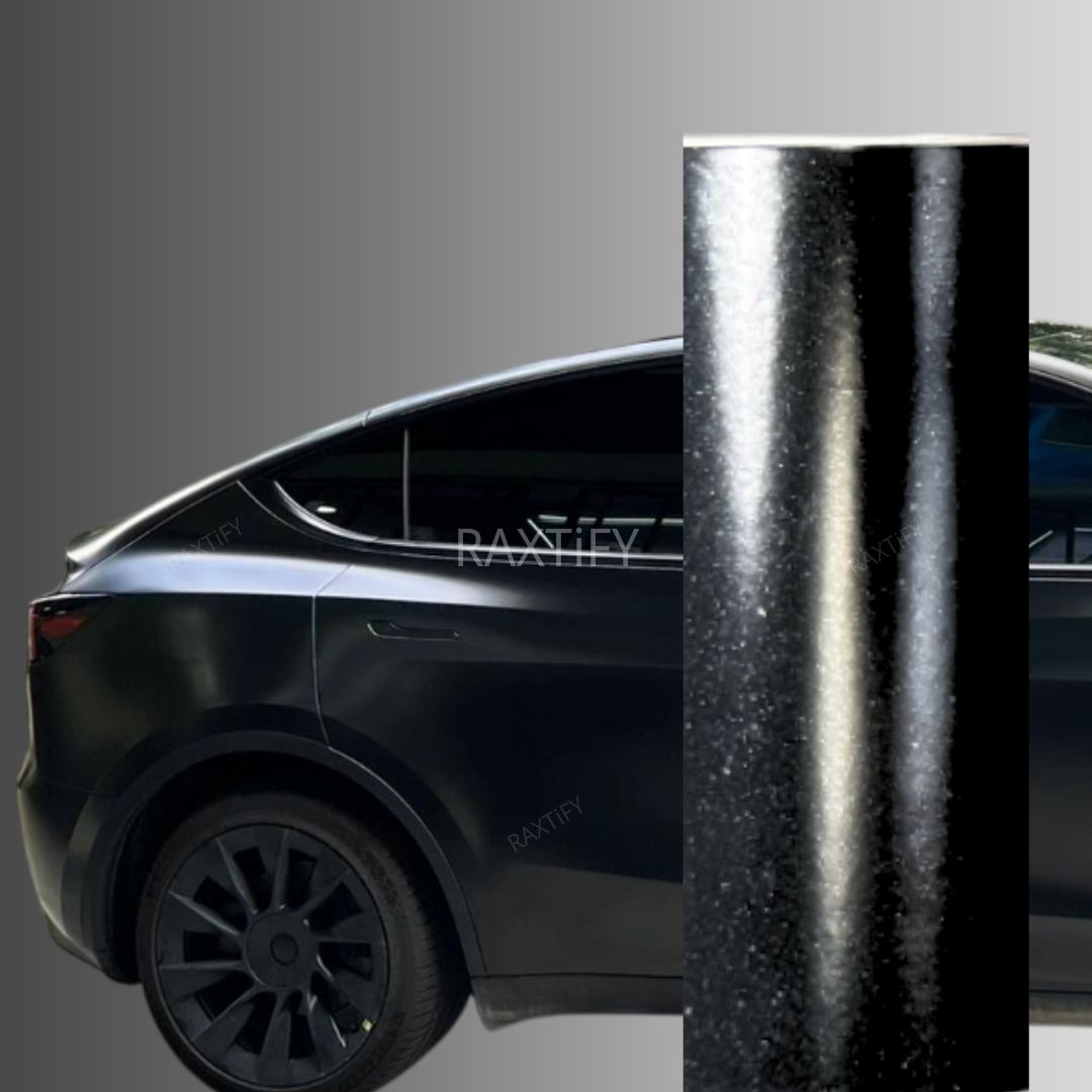 Matte Metallic Vantablack Car Wrap
