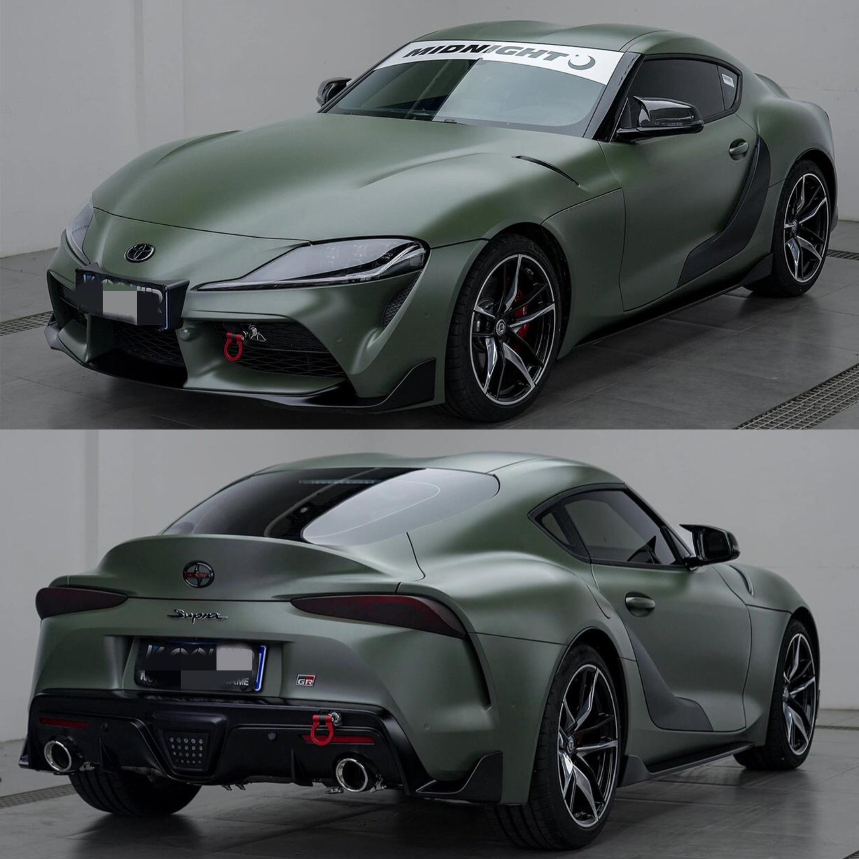 Matte Military Green Vinyl Wrap